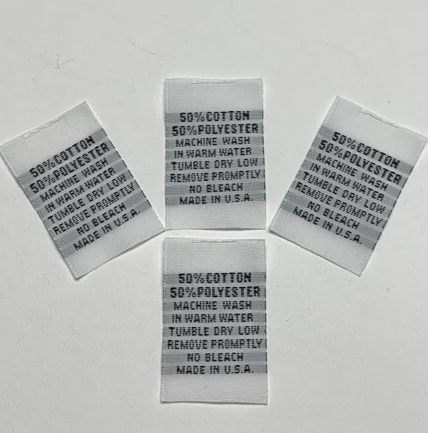 Woven Care Labels – 3A Thread & Supply Co