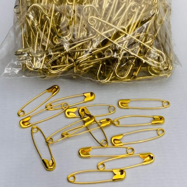 Safety Pins (Brass) – 3A Thread & Supply Co