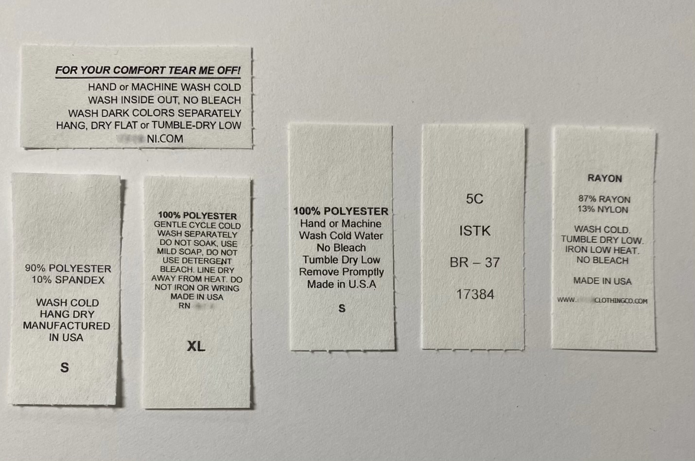 Labels – 3A Thread & Supply Co